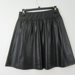 Buffalo David Bitton Black Textured Skirt